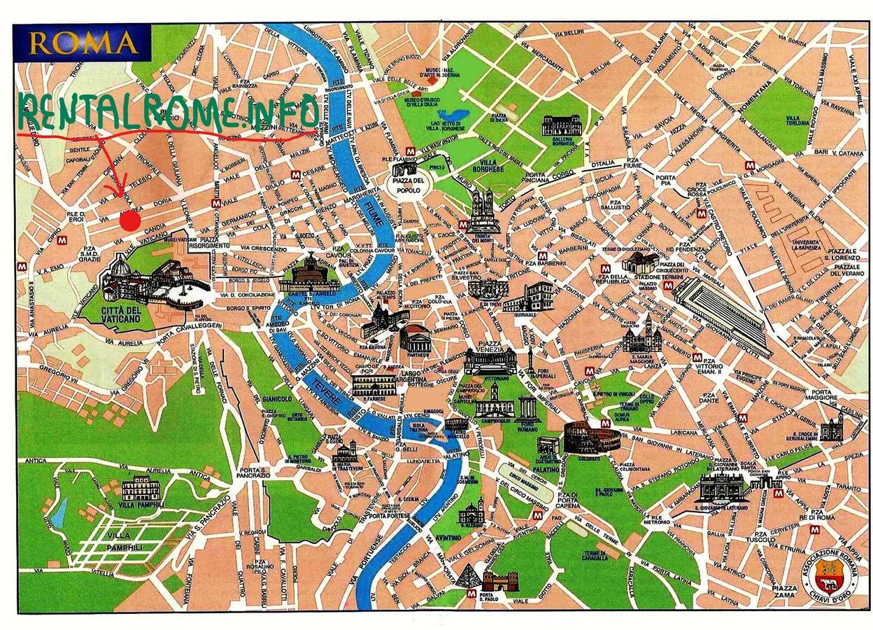 Walkincenter Bed and Breakfast Rome Buitenkant foto